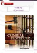 Criminal Procedure &lpar;10th Edition&rpar; &ndash; Verified Test Bank by Samaha