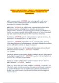 &lpar;NEWEST 2026-2027&rpar; TEXAS PODIATRY JURISPRUDENCE EXAM COMPLETE QUESTIONS AND CORRECT ANSWERS FOR TOP PERFORMANCE