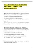 UST LATEST VERSION EXAM QUESTIONS AND CORRECT ANSWERS WITH EXPLANATIONS 2026