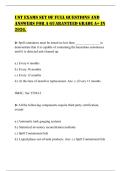 UST EXAMS SET OF FULL QUESTIONS AND ANSWERS FOR A GUARANTEED GRADE A&plus; IN 2026&period;
