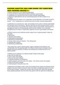 ELSEVIER ADAPTIVE 2026 CORE EXAMS TEST QUESTIONS AND ANSWERS GRADED A&plus;