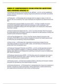 SHRM CP COMPREHENSIVE EXAM UPDATED QUESTIONS AND ANSWERS GRADED A&plus;