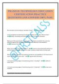 PRAXIS II&colon; TECHNOLOGY EDUCATION CERTIFICATION PRACTICE QUESTIONS AND ANSWERS 100&percnt; PASS&period;
