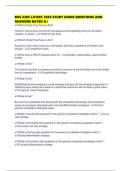 BUS 4385 LATEST 2026 STUDY GUIDE QUESTIONS AND ANSWERS RATED A&period;pdf