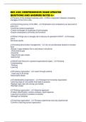 BUS 4385 COMPREHENSIVE EXAM UPDATED QUESTIONS AND ANSWERS RATED A&plus;