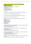 BUS 4385 FINAL EXAM ACTUAL QUESTIONS AND ANSWERS RATED A&plus;