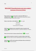 WGU D027 EXAM QUESTIONS AND 100&percnt; CORRECT  ANSWERS&vert;&vert; UPDATED &lpar;2026&rpar; &vert;&vert; VERIFIED EXAM QUESTIONS &vert;&vert;