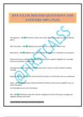 RTE EXAM 2025&sol;2026 QUESTIONS AND ANSWERS 100&percnt; PASS&period;