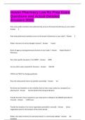 Hawaii Pharmacy Law Rx Prep Exam Questions and Actual Detailed Answers 2026&period;