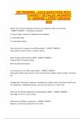CM TRAINING &ndash; AAAE QUESTIONS WITH CORRECT DETAILED ANSWERS A&plus; VERIFIED LATEST VERSION 2026