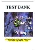 Test Bank For Introduction to Federal Income Taxation in Canada &lpar;&rpar; 46th Edition By Julie Robson&comma; Devan Mescall&comma; Nathalie Johnstone&comma; David Lin