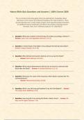 Nature Bible Quiz Questions and Answers &vert; 100&percnt; Correct 2026  This is a trivia & Interesting game that tests participants' knowledge about references to the natural world found throughout the Holy Scriptures&period; These quizzes typically cover a wide ran