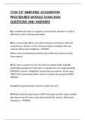 CON 237 SIMPLIFIED ACQUISITION PROCEDURES MODULE EXAM 2026 QUESTIONS AND ANSWERS
