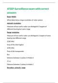 ATSEP-Surveillance exam with correct answers