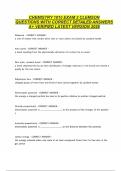 CHEMISTRY 1010 EXAM 2 CLEMSON QUESTIONS WITH CORRECT DETAILED ANSWERS A&plus; VERIFIED LATEST VERSION 2026