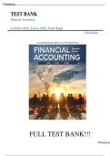 SOLUTION MANUAL &ndash; Financial Accounting &lpar;11th Edition&rpar; Complete Solutions Manual &vert; Accurate &vert; Newest Version &vert; Latest Edition &vert; Graded A&plus;