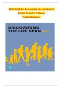 Test Bank for Discovering the Life Span 5th Edition by Robert S&period; Feldman &ndash; All Chapters Verified