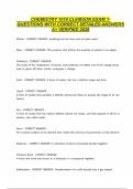 CHEMISTRY 1010 CLEMSON EXAM 1- QUESTIONS WITH CORRECT DETAILED ANSWERS A&plus; VERIFIED 2026