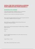 SOCRA CCRP TEST QUESTIONS & ANSWERS WITH COMPLETE SOLUTIONS GRADED A&plus;&period;