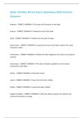 Aphy-164 Key Terms Exam Questions With Correct Answers 