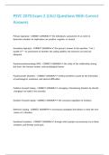 PSYC 2070 Exam 2 &lpar;LSU&rpar; Questions With Correct Answers&period;
