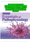 Porth&rsquo;s Essentials of Pathophysiology &lpar;5th Edition&rpar; &ndash; Tommie L&period; Norris &ndash; Complete Test Bank for All Chapters &lpar;Graded A&rpar;