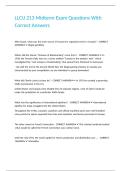 LLCU 213 Midterm Exam Questions With Correct Answers