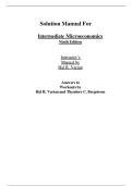 Intermediate Microeconomics &lpar;9th Edition&rpar; by Hal R&period; Varian &vert; Answers to Workouts by Hal R&period; Varian & Theodore C&period; Bergstrom &vert; Chapters 1&ndash;22 Complete Solution Manual &vert; A&plus; Study Guide