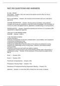 NSC 252 QUESTIONS AND ANSWERS
