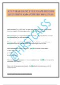 ATI- VITAL SIGNS TEST EXAM 2025&sol;2026 QUESTIONS AND ANSWERS 100&percnt; PASS&period;