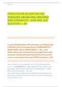 STRAIGHTERLINE AP2 ANATOMY AND  PHYSIOLOGY 2 BIO202 FINAL PROCTORED  EXAM SCREENSHOTS &ndash; DONE APRIL 2025  &lpar;QUESTIONS 1 &ndash; 60&rpar;