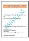 WGU C702 EXAM 2025&sol;2026 QUESTIONS AND ANSWERS 100&percnt; PASS&period;