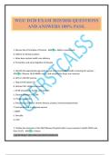 WGU D120 EXAM 2025&sol;2026 QUESTIONS AND ANSWERS 100&percnt; PASS&period;