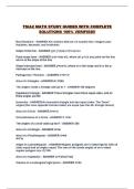 TSIA2 MATH STUDY GUIDES WITH COMPLETE SOLUTIONS 100&percnt; VERIFIED&excl;&excl;