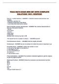 TSIA2 MATH EXAM NEW SET WITH COMPLETE SOLUTIONS 100&percnt; VERIFIED&excl;&excl;
