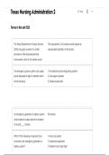 Texas Nursing Administration 2 Exam 2026&sol;2027 &ndash; Study Guide and Practice Questions