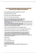MULTIPLE SCLEROSIS PACKAGED EXAMS&excl;&excl;