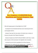 Government Chapters 1&ndash;5 &vert; Exam Questions and Correct Answers