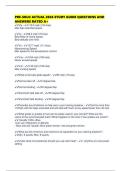 PRE-SOLO ACTUAL 2026 STUDY GUIDE QUESTIONS AND ANSWERS RATED A&plus;