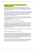 PRE-SOLO ACTUAL 2026 EXAM QUESTIONS AND ANSWERS RATED A&plus;