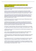 IAABO COMPREHENSIVE EXAM QUESTIONS AND ANSWERS RATED A&plus;