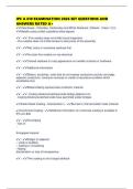 IPC A 610 EXAMINATION 2026 SET QUESTIONS AND ANSWERS RATED A&plus;