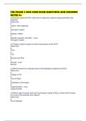 TBS PHASE 3 2026 CORE EXAM QUESTIONS AND ANSWERS RATED A&plus;