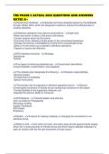 TBS PHASE 3 ACTUAL 2026 QUESTIONS AND ANSWERS RATED A&plus;