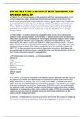 TBS PHASE 3 ACTUAL 2026 FINAL EXAM QUESTIONS AND ANSWERS RATED A&plus;