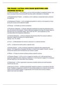 TBS PHASE 3 ACTUAL 2026 EXAM QUESTIONS AND ANSWERS RATED A&plus;
