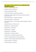 TBS PHASE II FINAL EXAM ACTUAL QUESTIONS AND ANSWERS RATED A&plus;