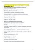 CERTIPORT UPDATED EXAM SCRIPT QUESTIONS AND ANSWERS RATED A&plus;