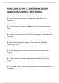 RIMS CRMP EXAM 2026 PREMIUM REVIEW QUESTIONS CORRECT RESPONSES
