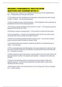 ROCKWELL FUNDAMENTAL PRACTICE EXAM QUESTIONS AND ANSWERS RATED A&plus;